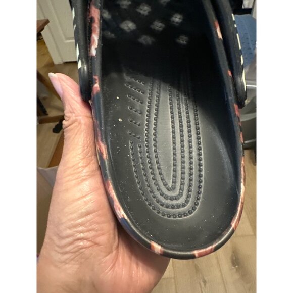Clog Size 10 Unisex Leopard Cheetah Print Shoes Adjustable Strap Vent Holes - Picture 3 of 11